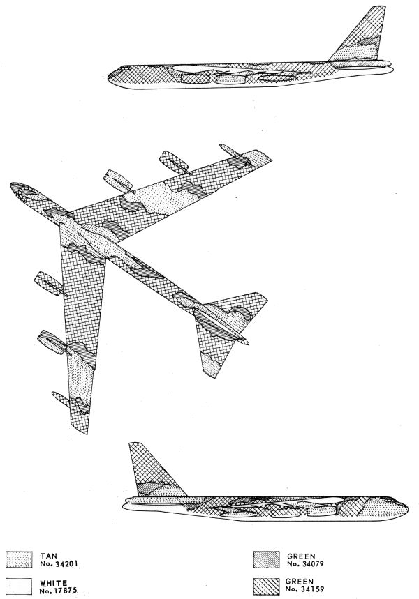 B-52 Stratofortress SIOP Scheme Color Profile and Paint Guide