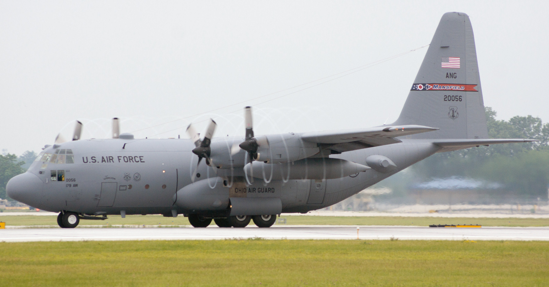 Lockheed C-130H Hercules Ohio ANG Photo