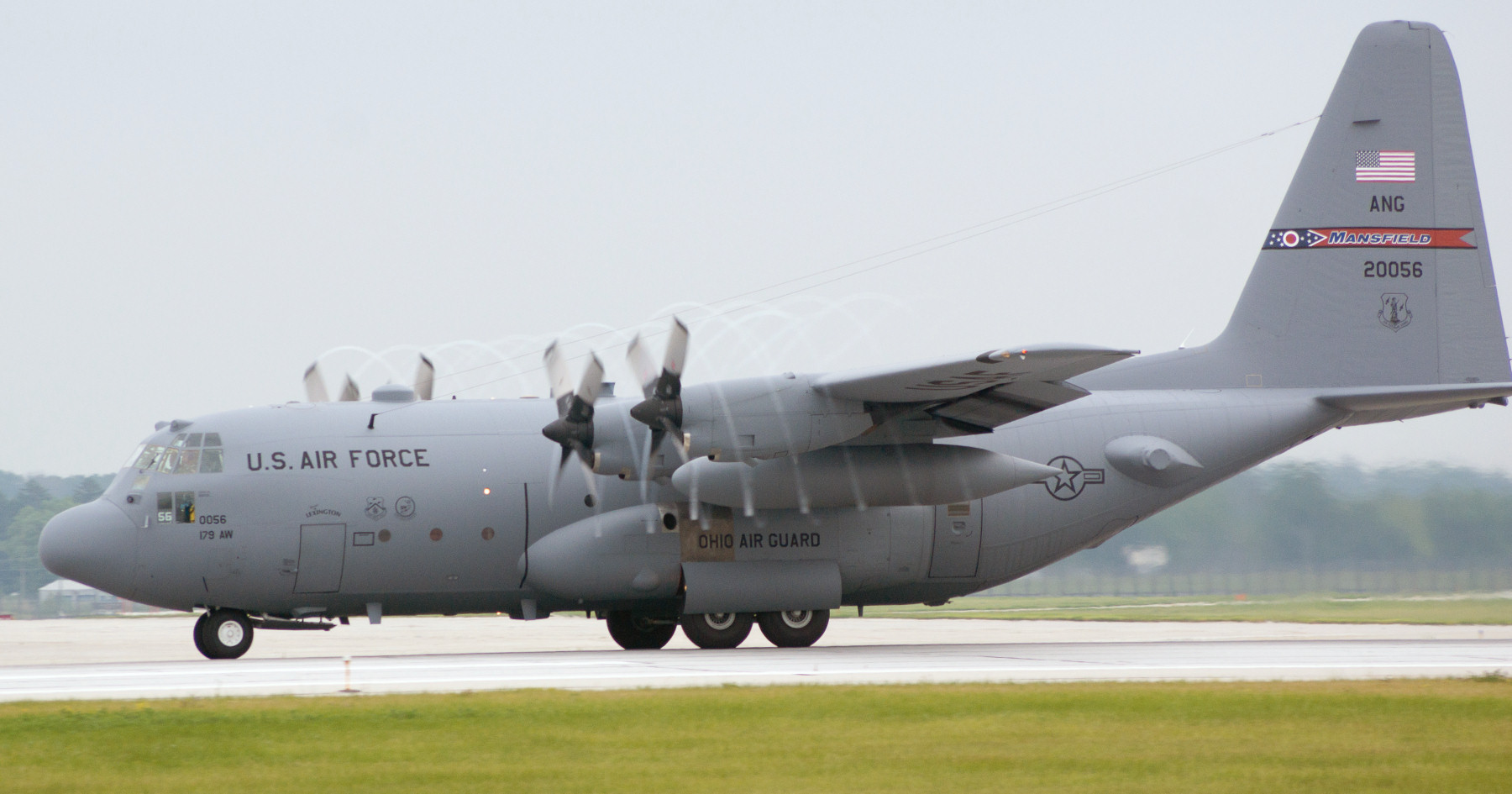 Lockheed C-130H Hercules Ohio ANG Photo