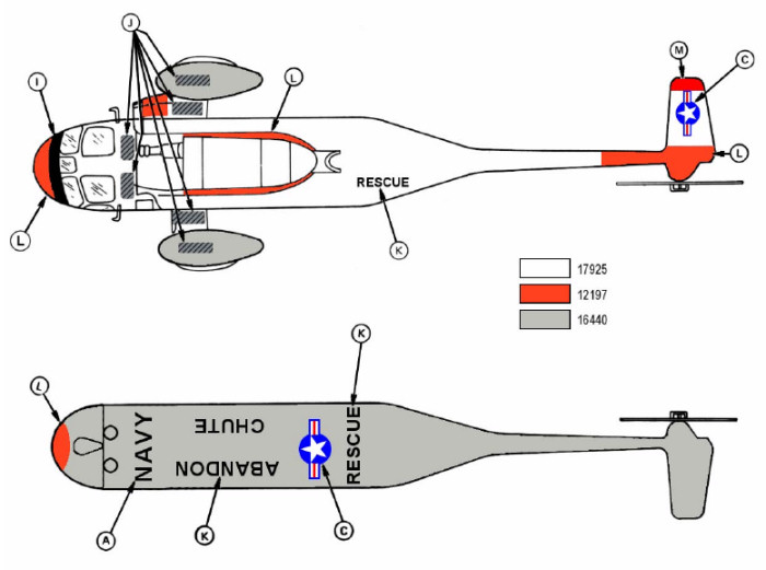 UH-3 Seaking Utility Color Profile and Paint Guide