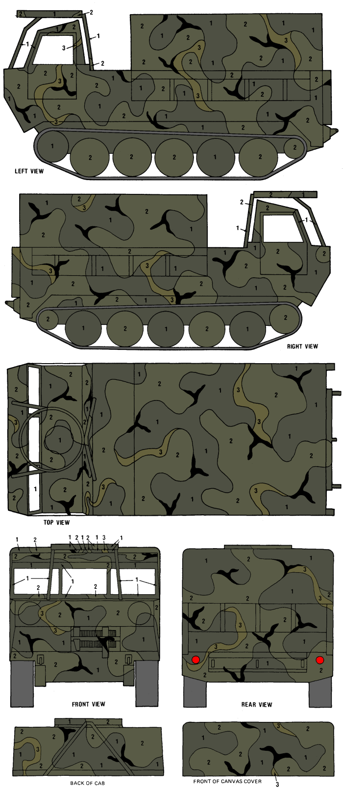 M548 Tracked Cargo Carrier MERDC Tropical Verdant