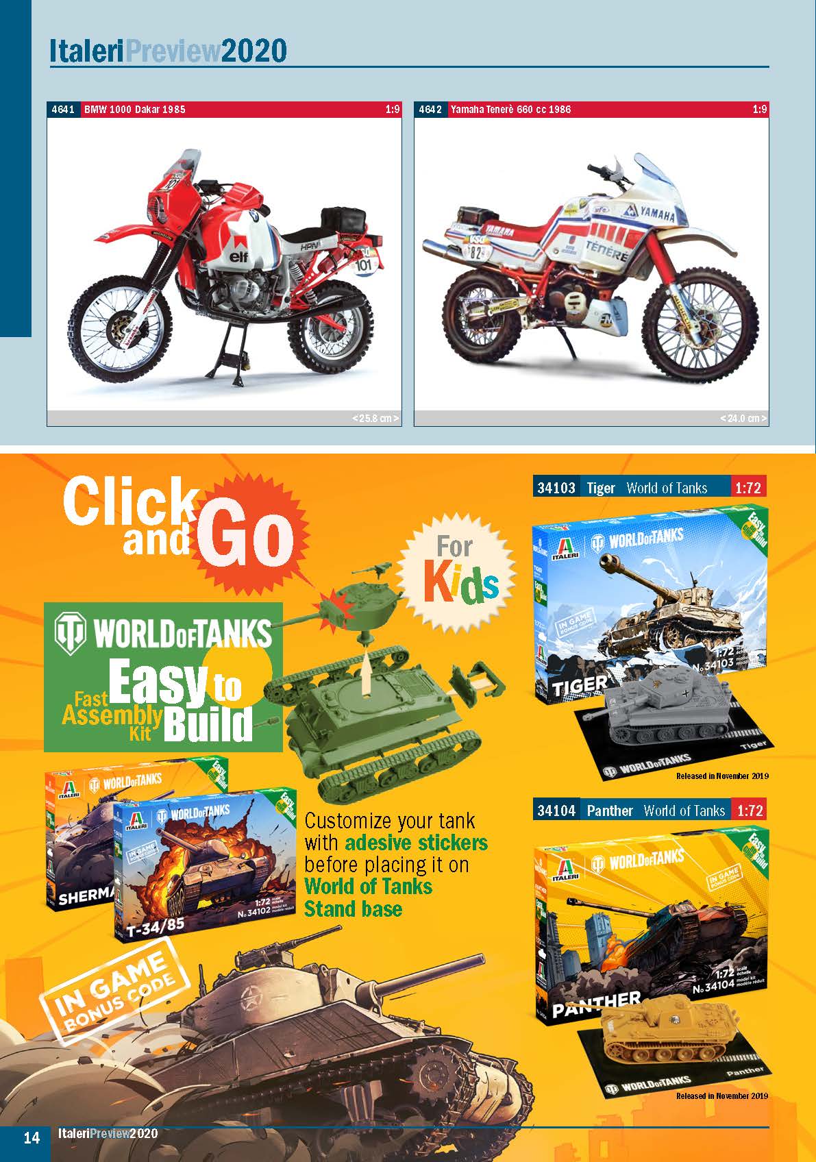 Italeri 2020 Preview Catalog Page 14