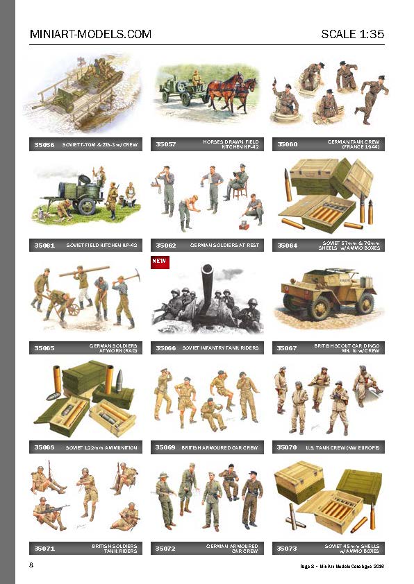 MiniArt 2016 Catalog Page 8