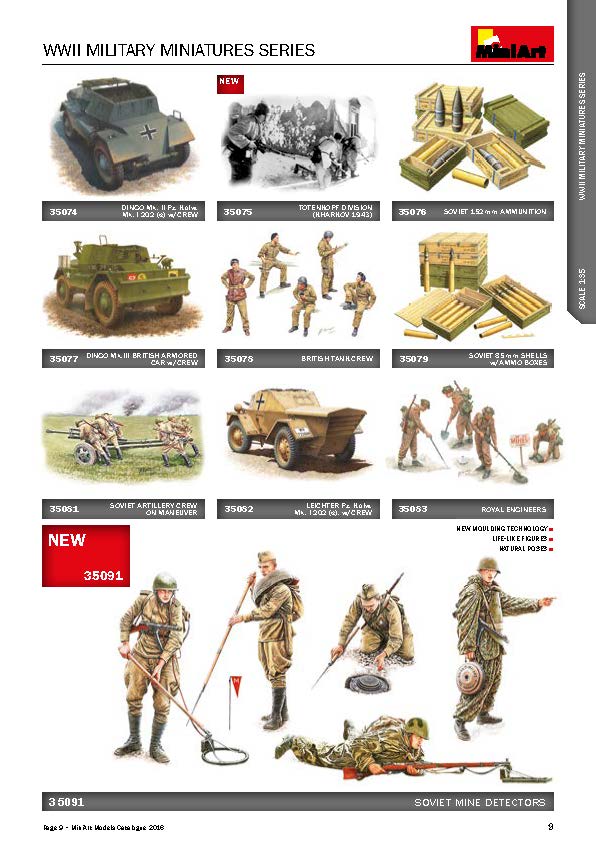 MiniArt 2016 Catalog Page 9