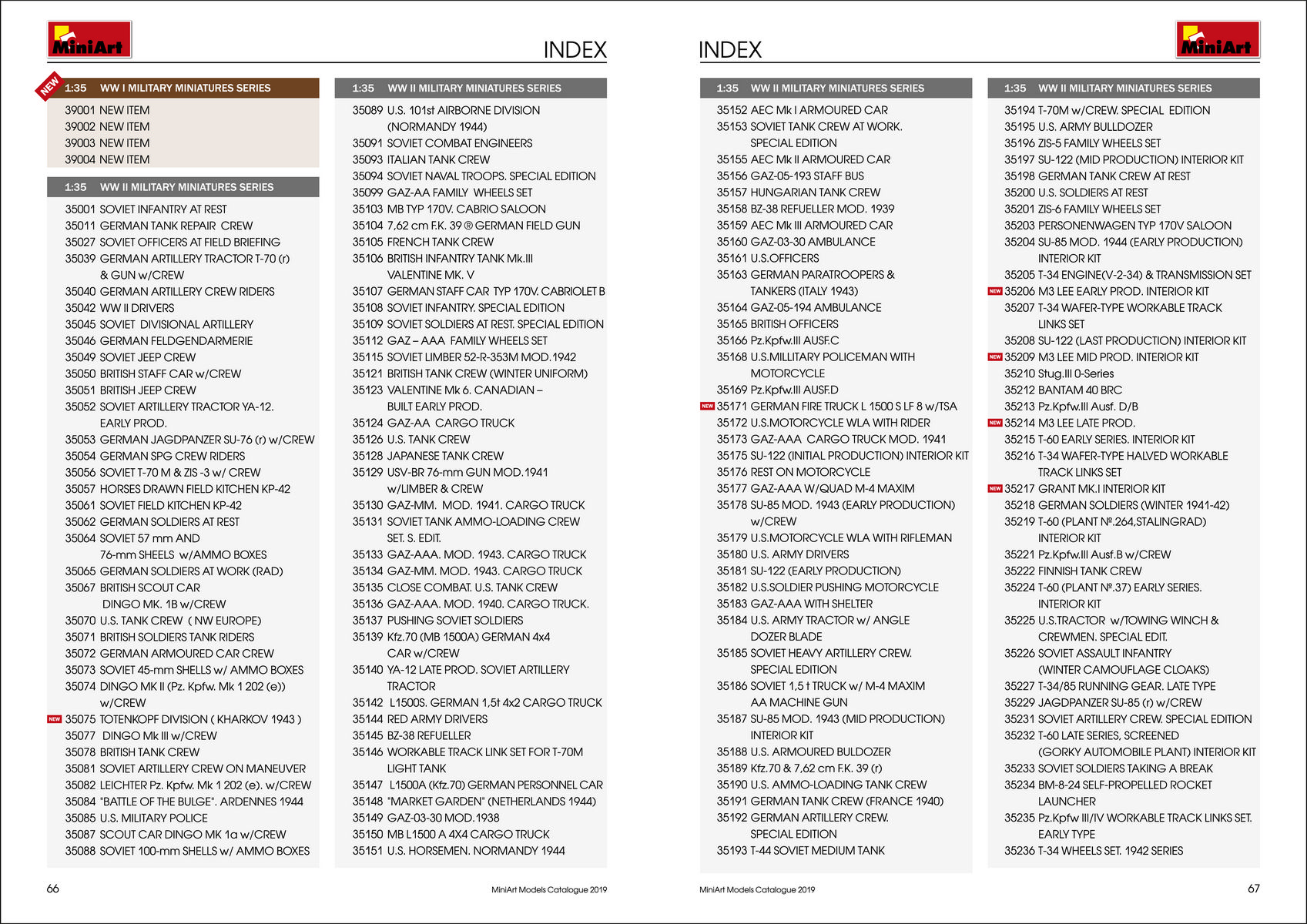 MiniArt 2019 Catalog Page 34