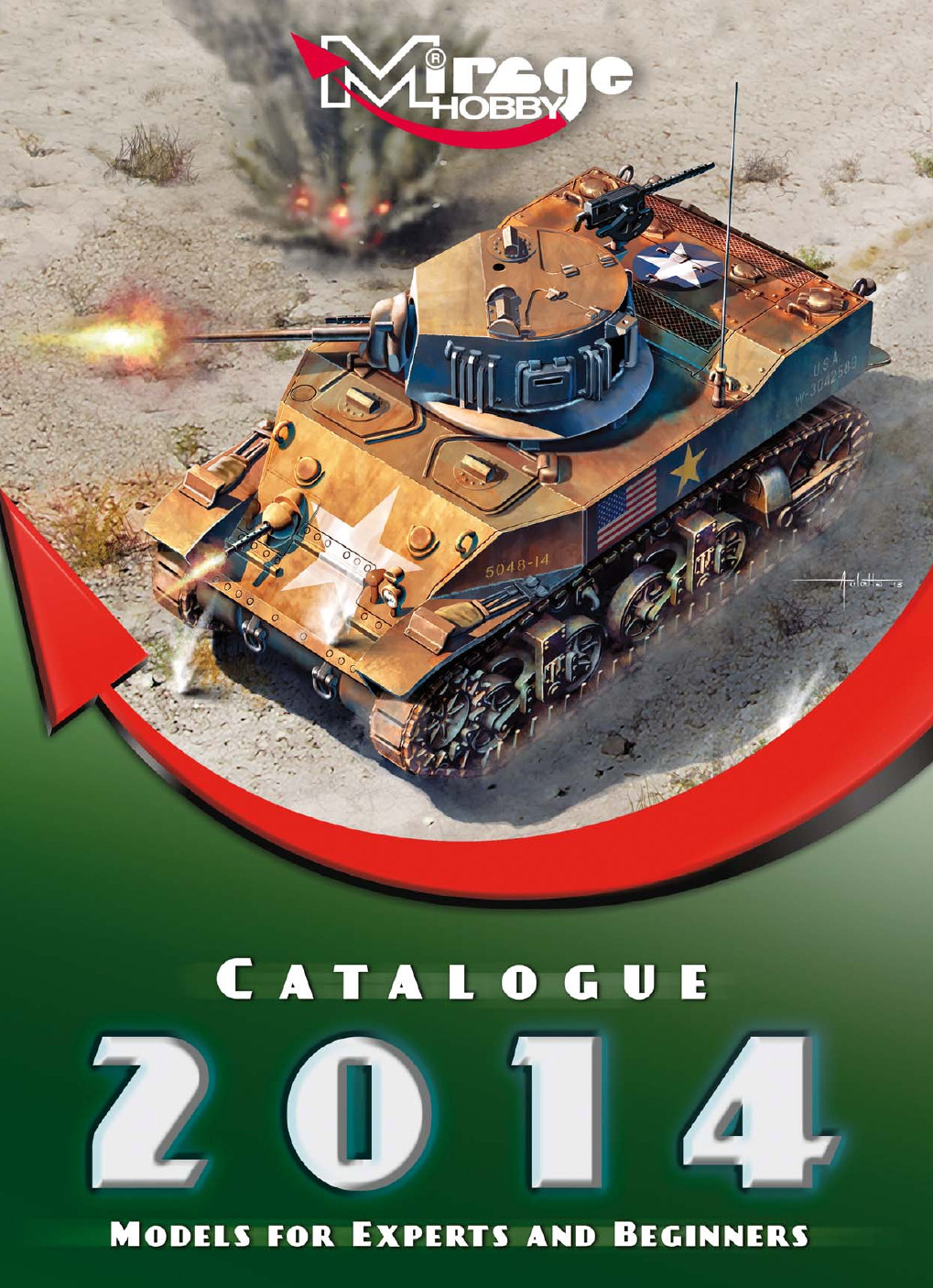 Mirage Hobby 2014 Catalog Page 1