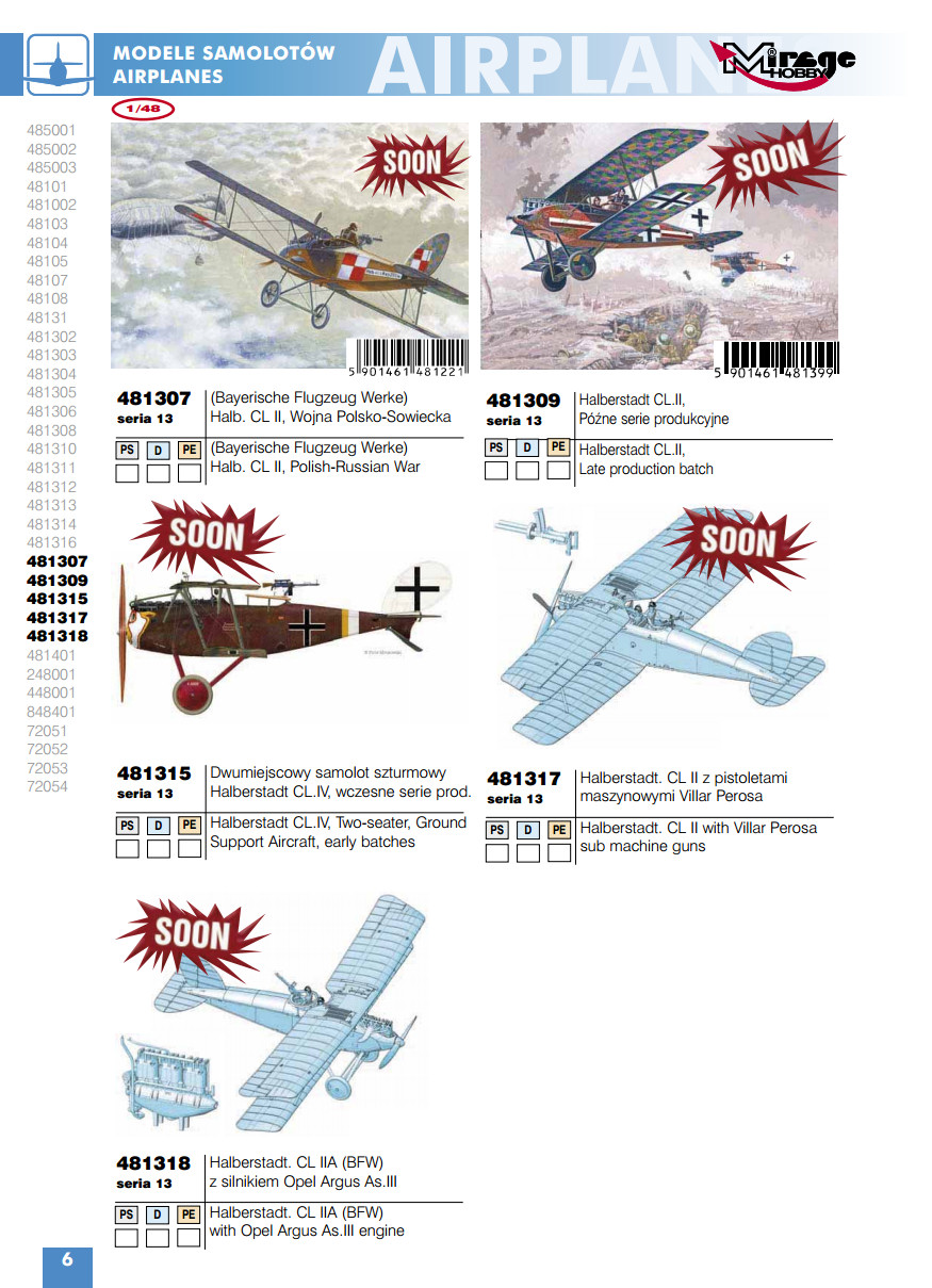 Mirage Hobby 2015 Catalog Page 8