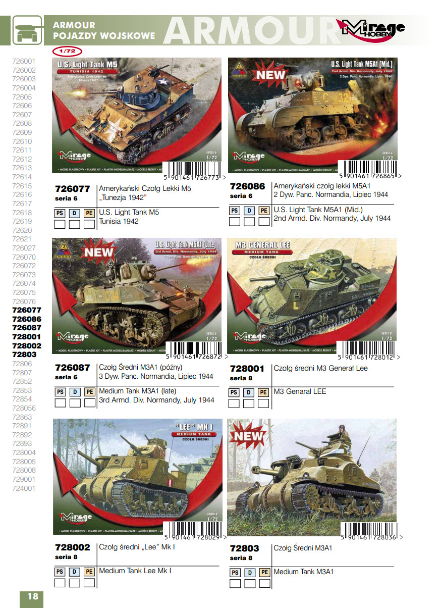 Mirage Hobby 2015 Catalog Page 20