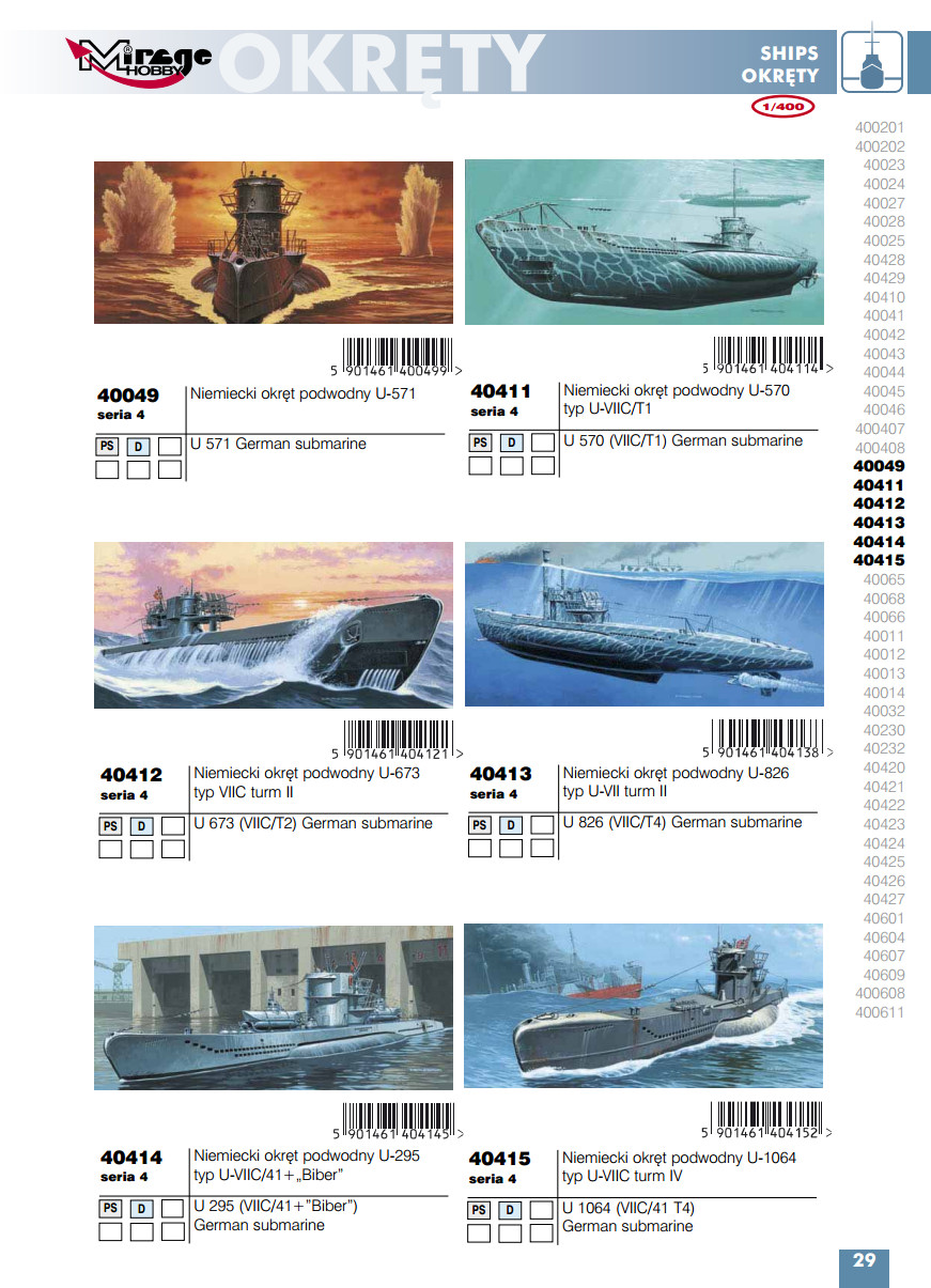 Mirage Hobby 2015 Catalog Page 31