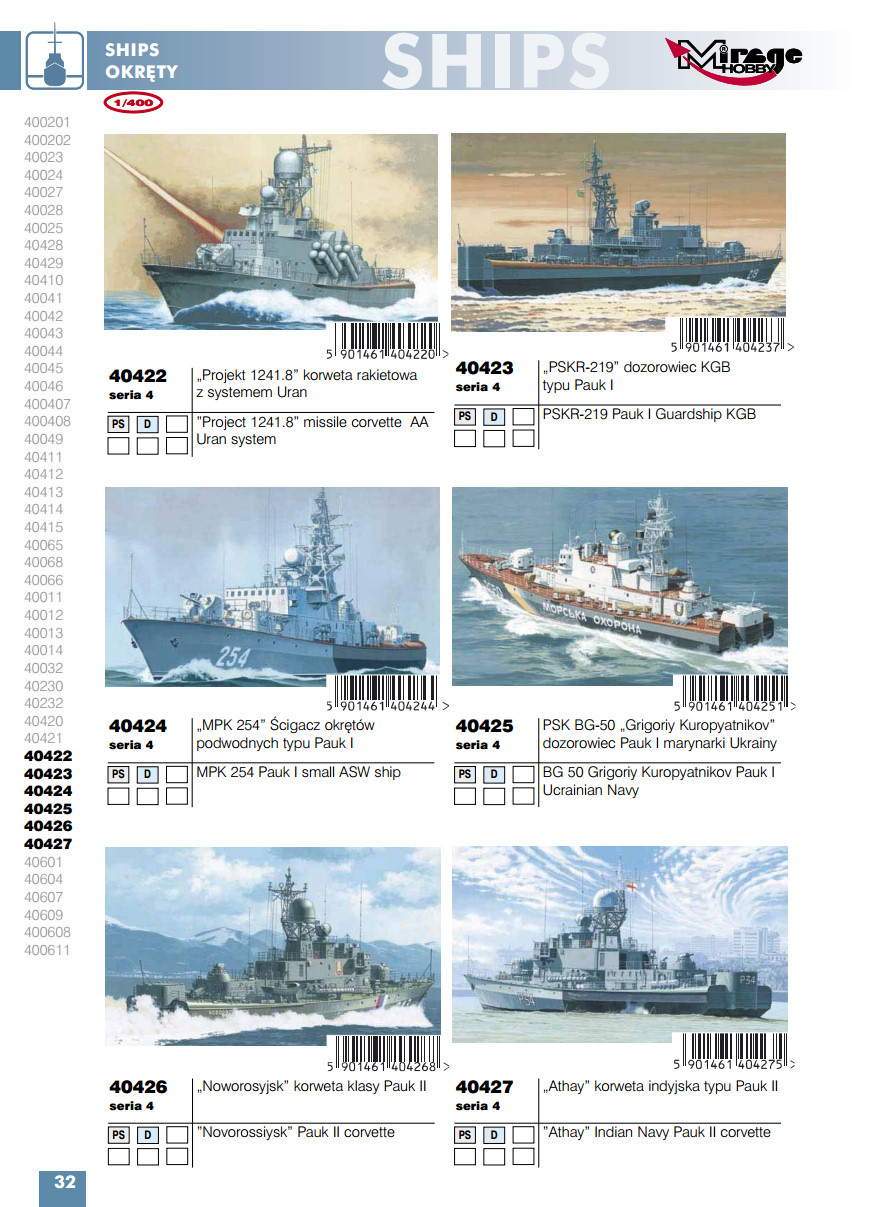 Mirage Hobby 2015 Catalog Page 34