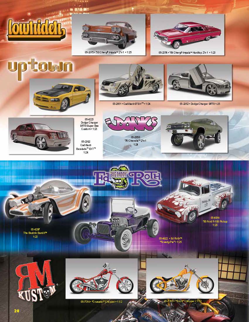 Revell 2013 Catalog Page 21