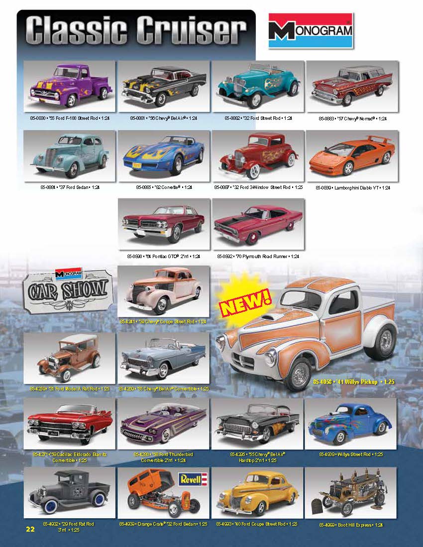 Revell 2013 Catalog Page 23