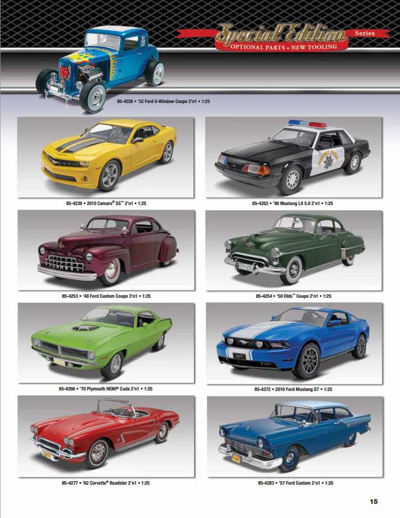 Revell 2015 Catalog Page 15