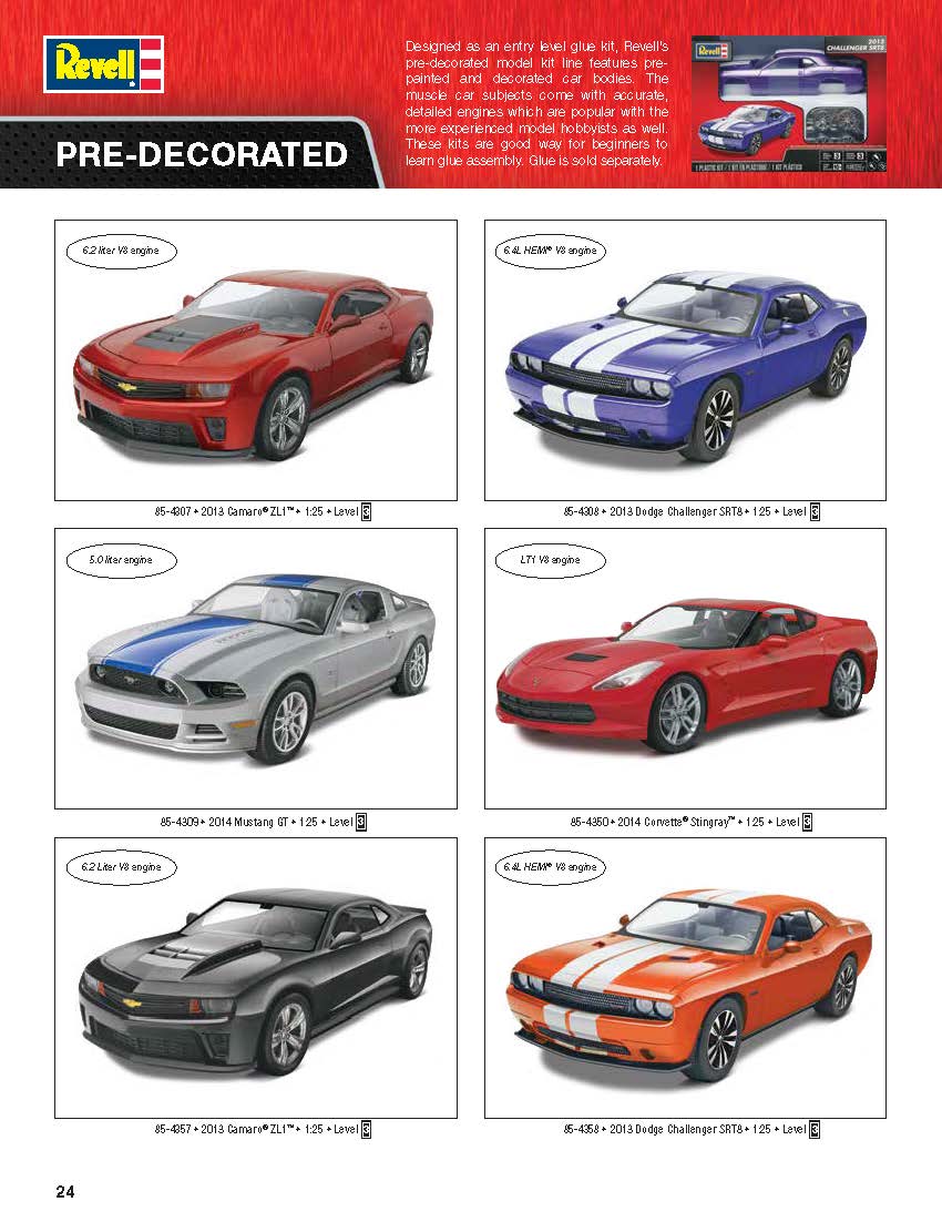 Revell 2016 Catalog Page 24