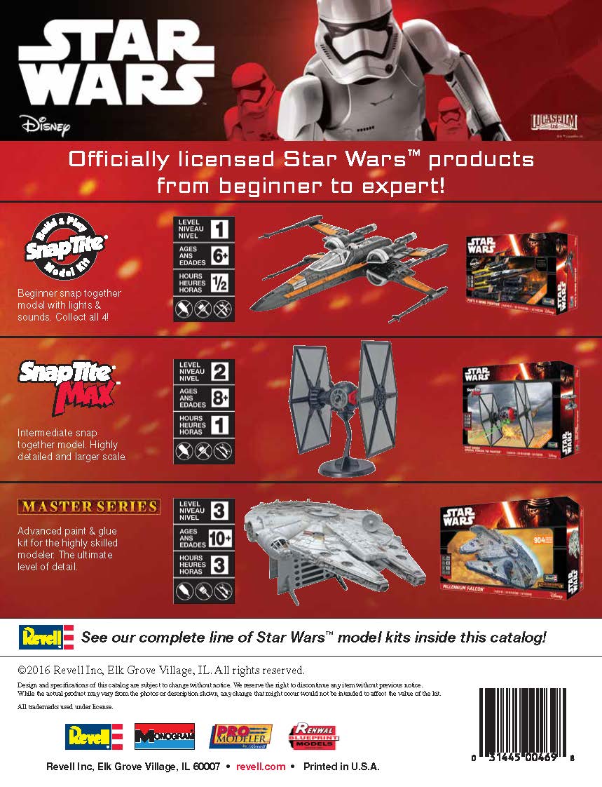 Revell 2016 Catalog Page 64