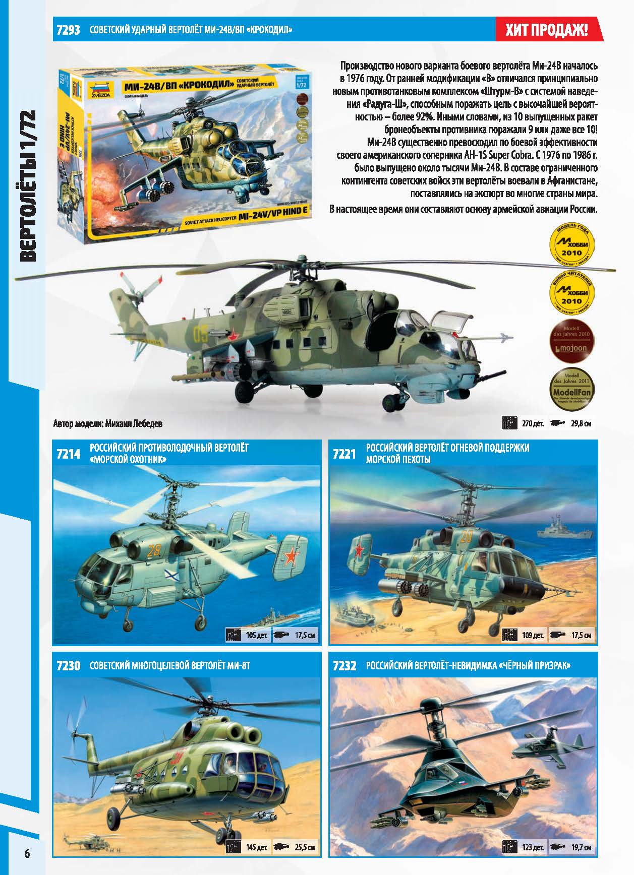 Zvezda 2017 Catalog Page 6