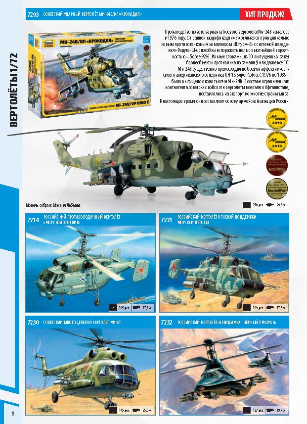 Zvezda 2018 Catalog Page 8