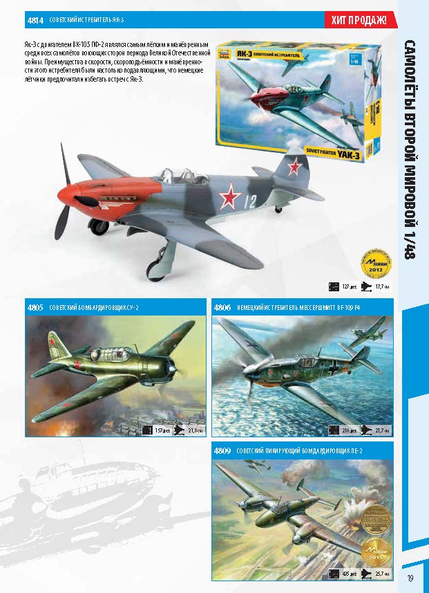 Zvezda 2018 Catalog Page 19