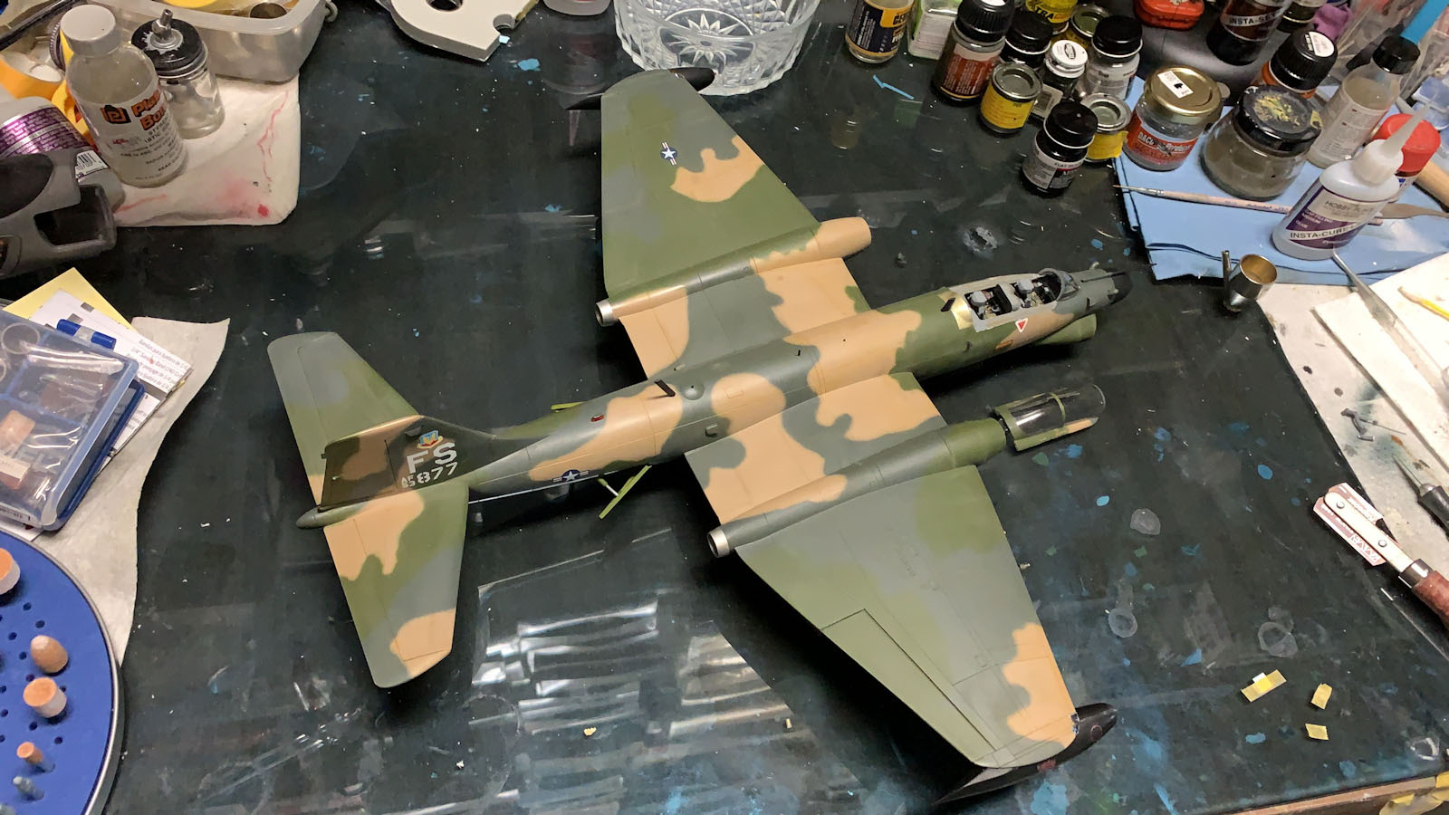 Airfix 10104 1/48 B-57G Canberra Build Image 36