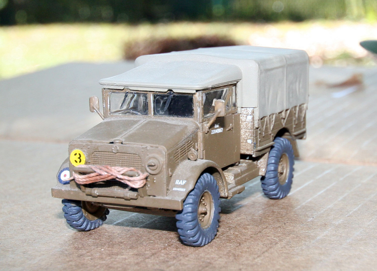 Airfix 3313 1/48 Bedford MWD Build Image 01