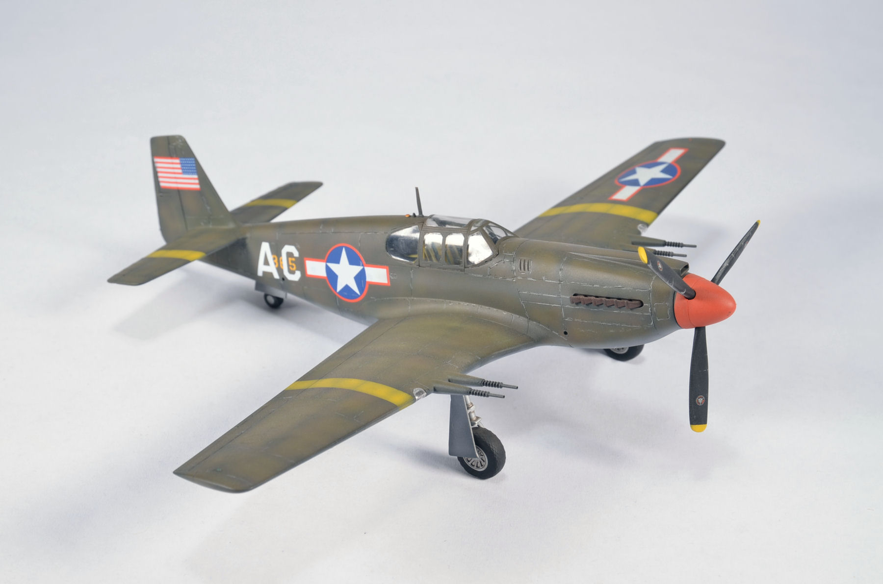 Accurate Miniatures 3410 1/48 P-51 Mustang Photo Feature Image 04