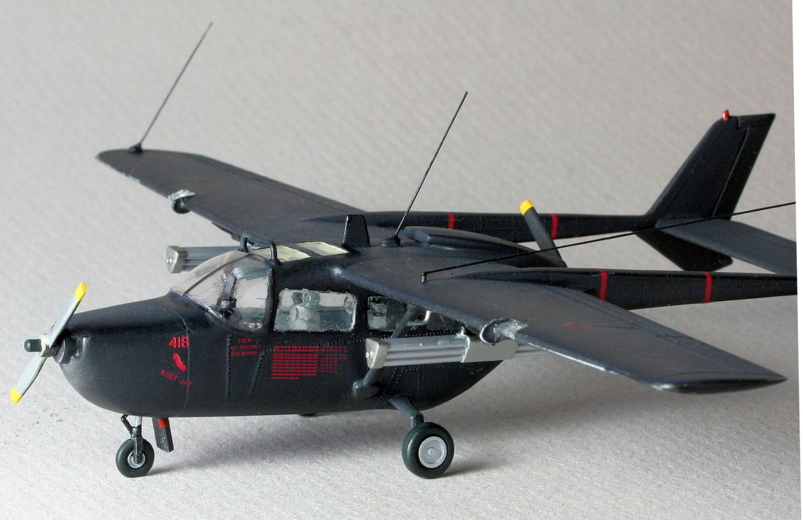 Arii A706 1/72 Cessna O-2A Skymaster 'Kudy Jay' Build Image 13