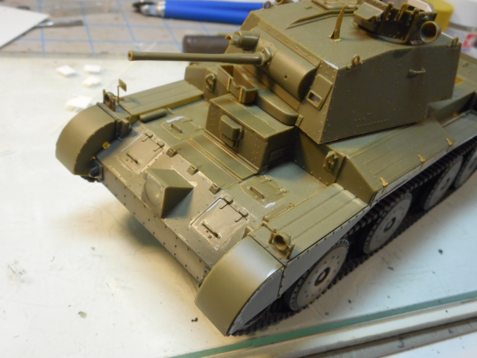 Bronco Models 35025 1/35 A13 Mk.I/Cruiser Tank Mk.III Build Image 11