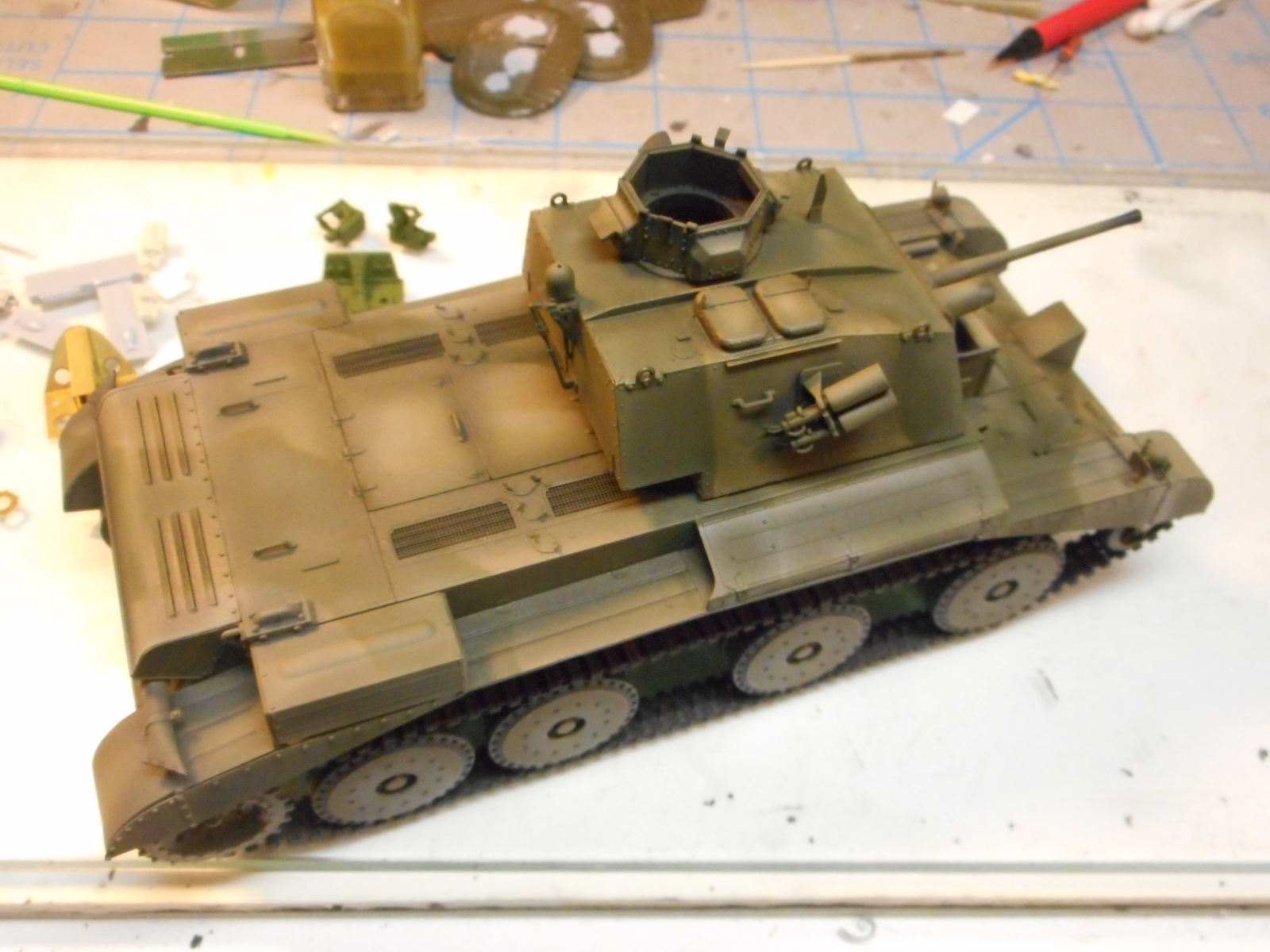 Bronco Models 35025 1/35 A13 Mk.I/Cruiser Tank Mk.III Build Image 19