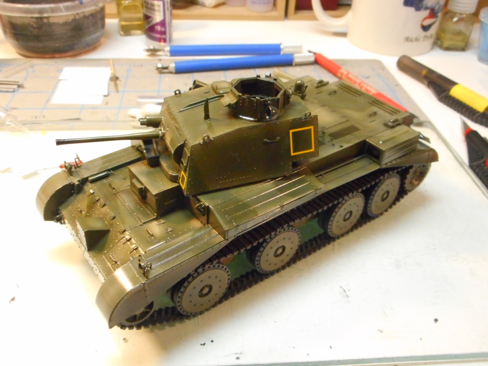 Bronco Models 35025 1/35 A13 Mk.I/Cruiser Tank Mk.III Build Image 20