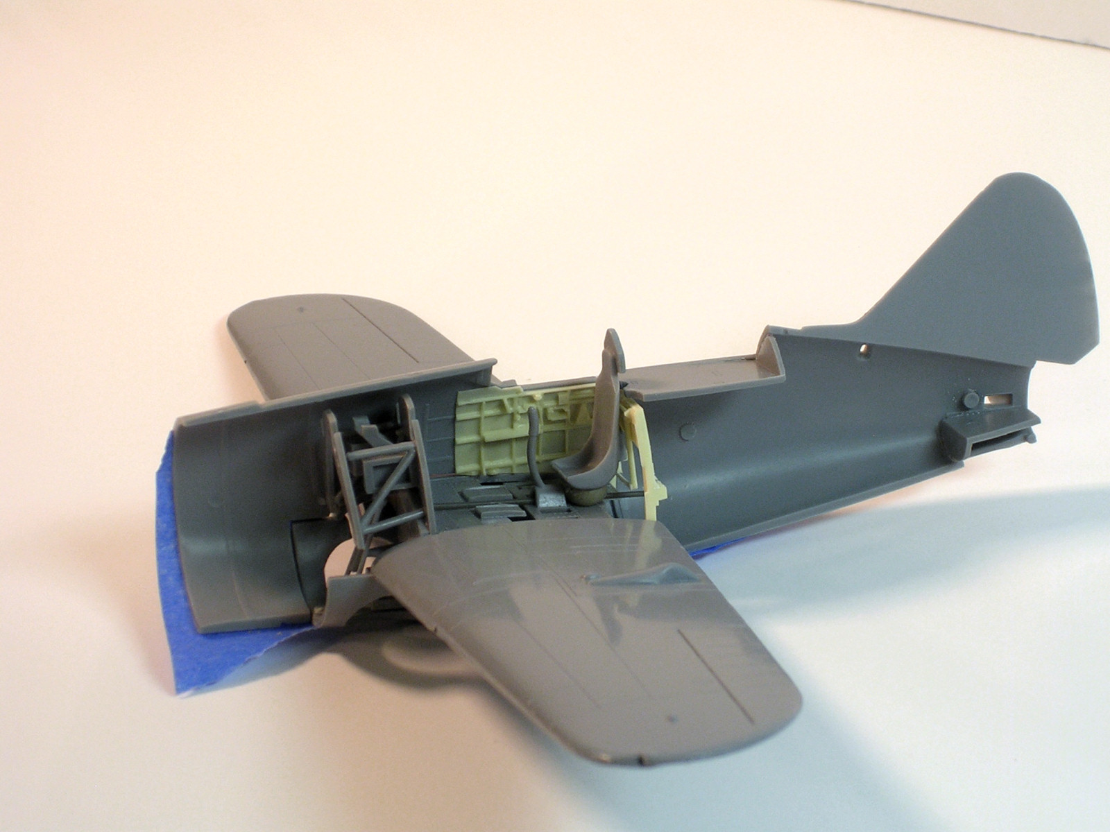 Classic Airframes 4101 1/48 Model 239 Buffalo Build Image 02