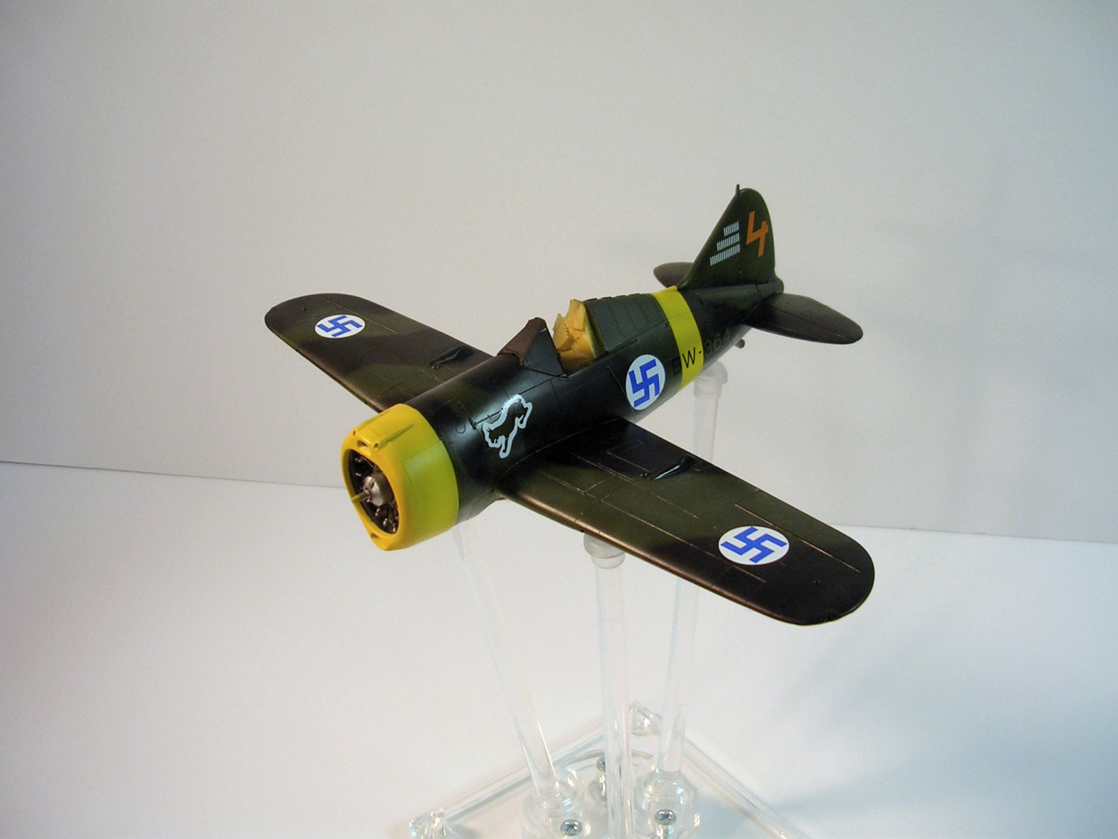 Classic Airframes 4101 1/48 Model 239 Buffalo Build Image 08