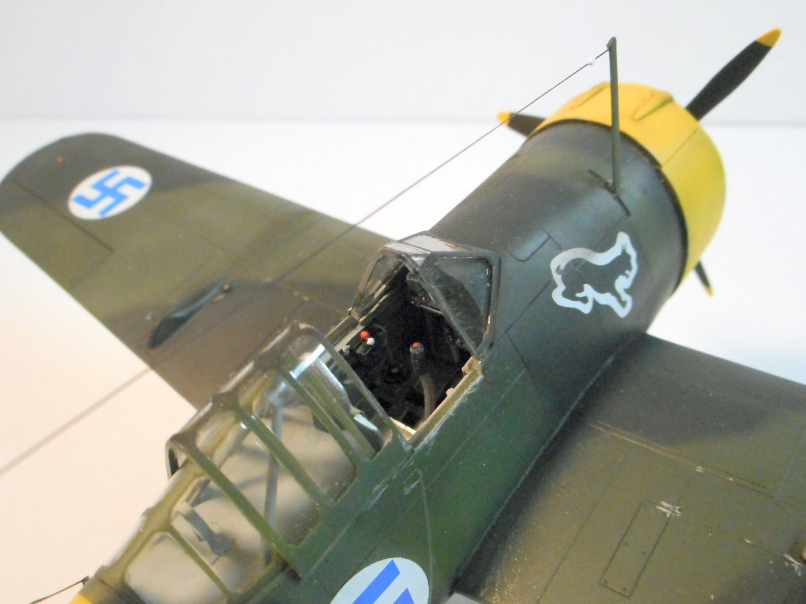 Classic Airframes 4101 1/48 Model 239 Buffalo Build Image 12