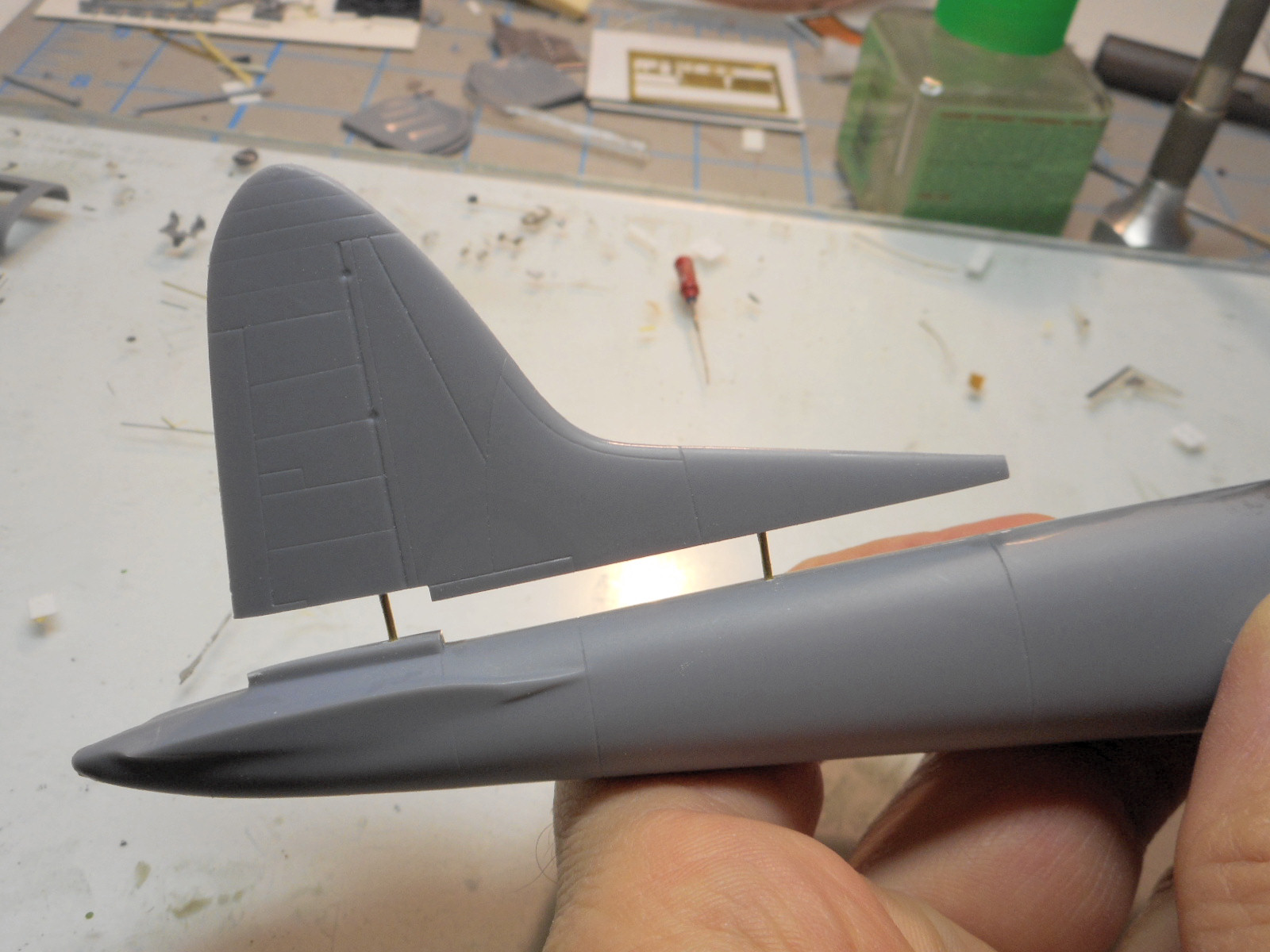 Classic Airframes 459 1/48 de Havilland Sea Hornet NF.21 Build Image 04