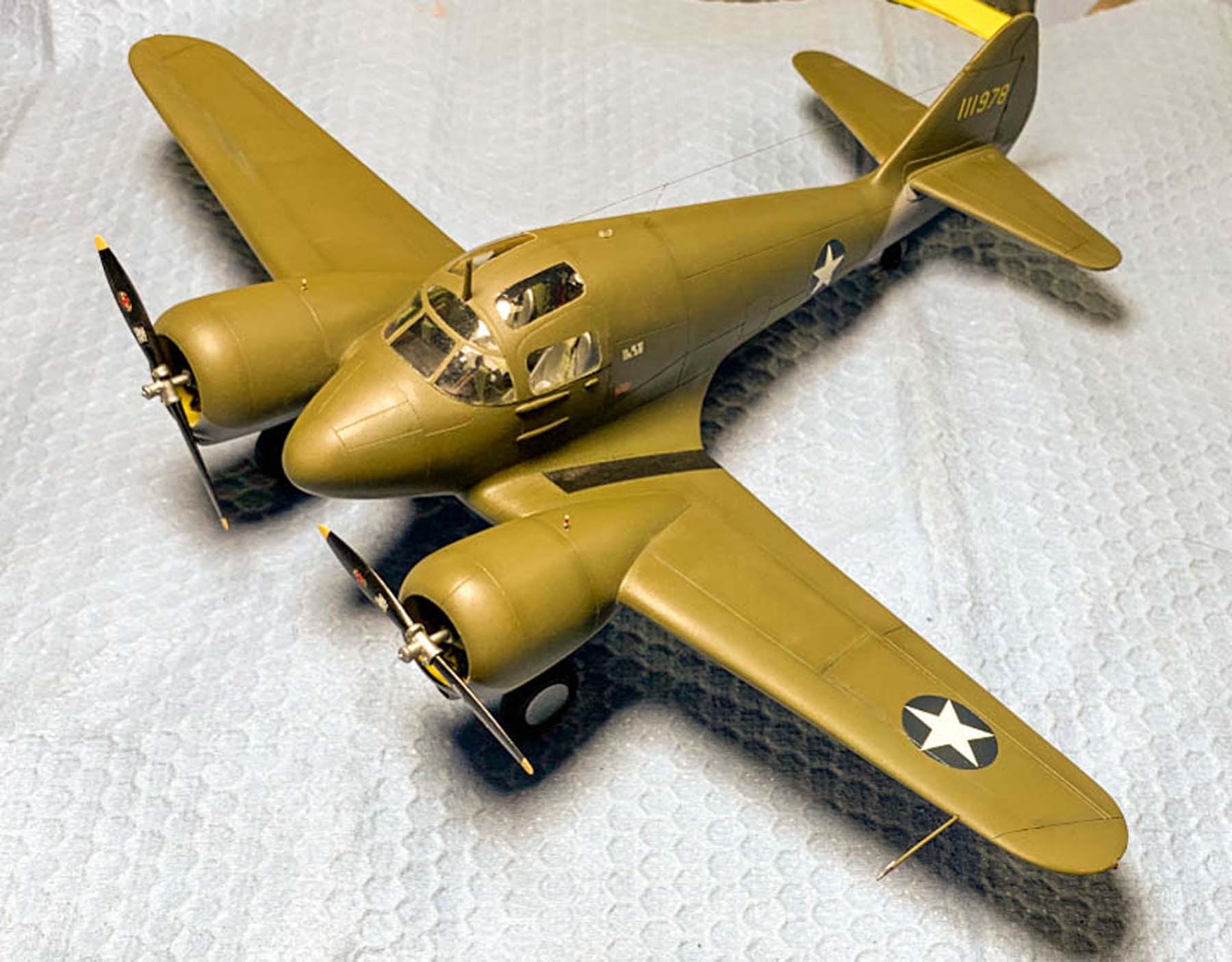 Collect Aire 4871 1/48 Curtiss AT-9 Jeep Build Review Image 21