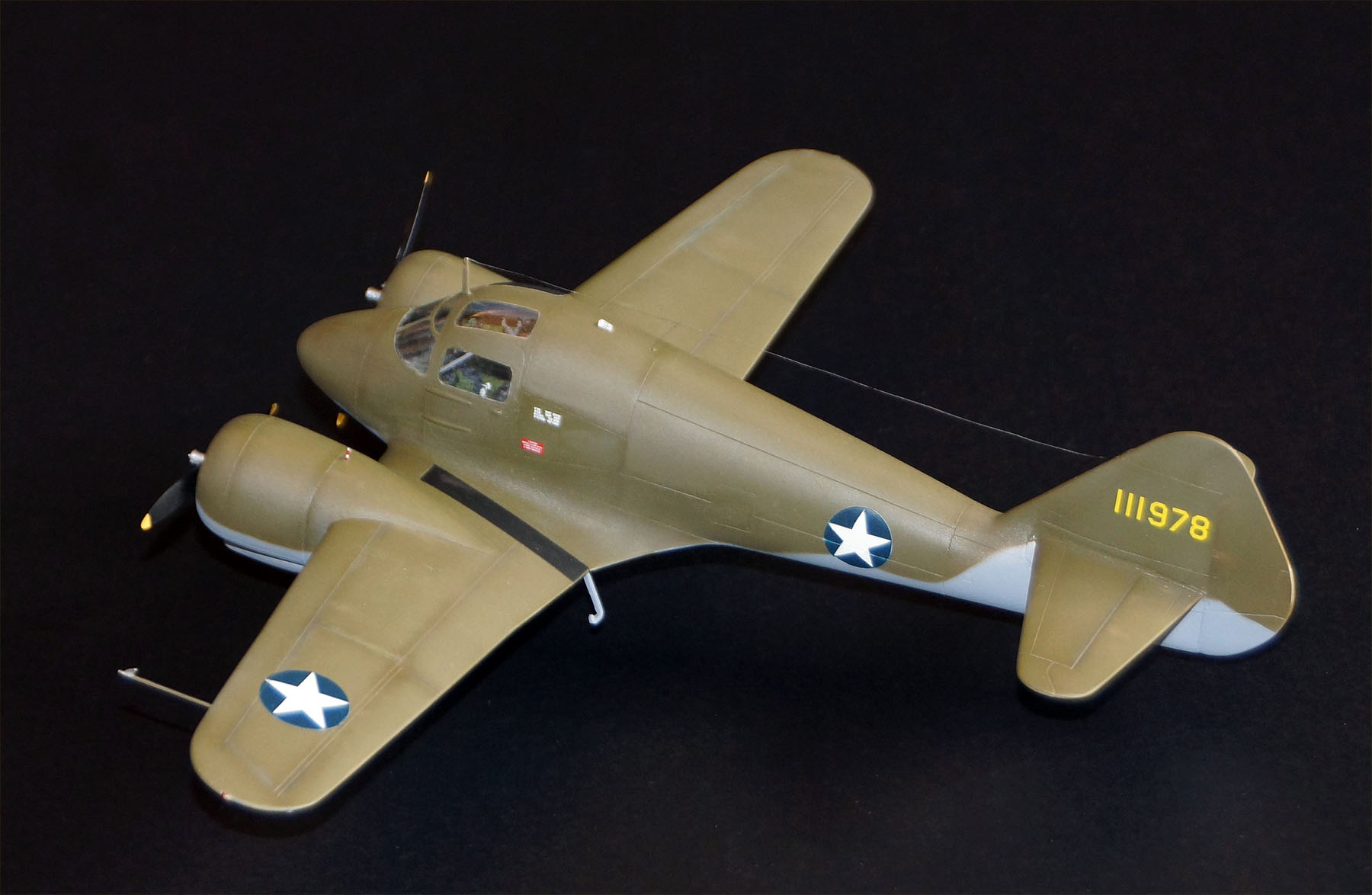 Collect Aire 4871 1/48 Curtiss AT-9 Jeep Build Review Image 22