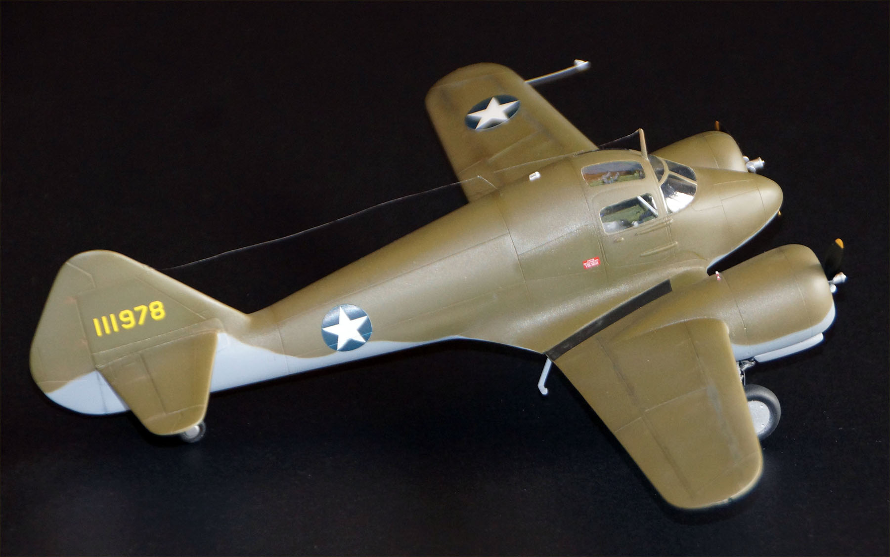 Collect Aire 4871 1/48 Curtiss AT-9 Jeep Build Review Image 23