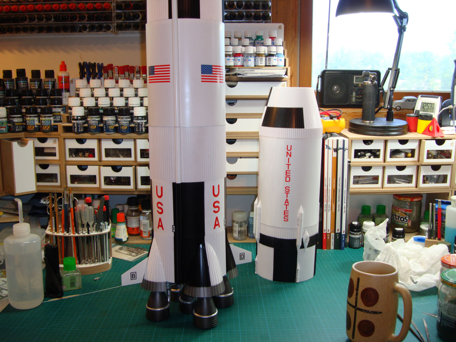 DML 1/72 Saturn V Build Image 15