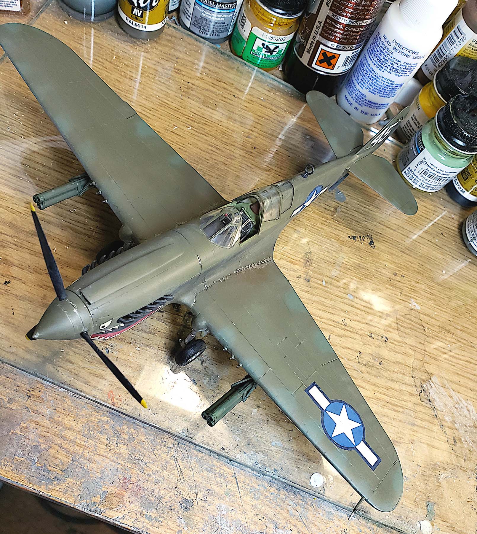 Eduard 8036 1/48 P-40N Warhawk Build Image 19