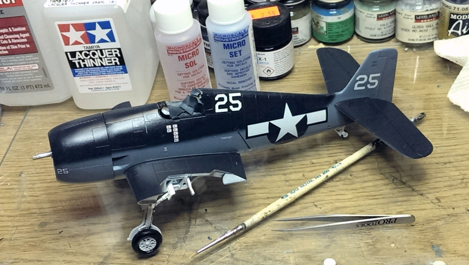 Eduard 8221 1/48 F6F-5 Hellcat (Early) Build Image 06