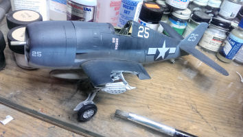 F6F-3 Hellcat Modified to Early F6F-5 Kit