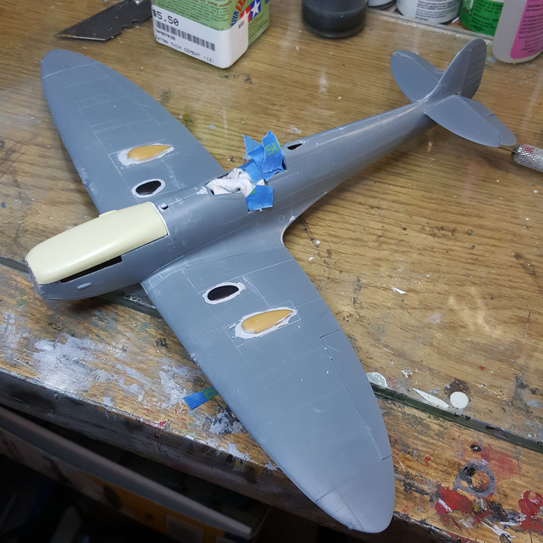 Eduard 84136 1/48 Spitfire Mk.IXb Build Image 08