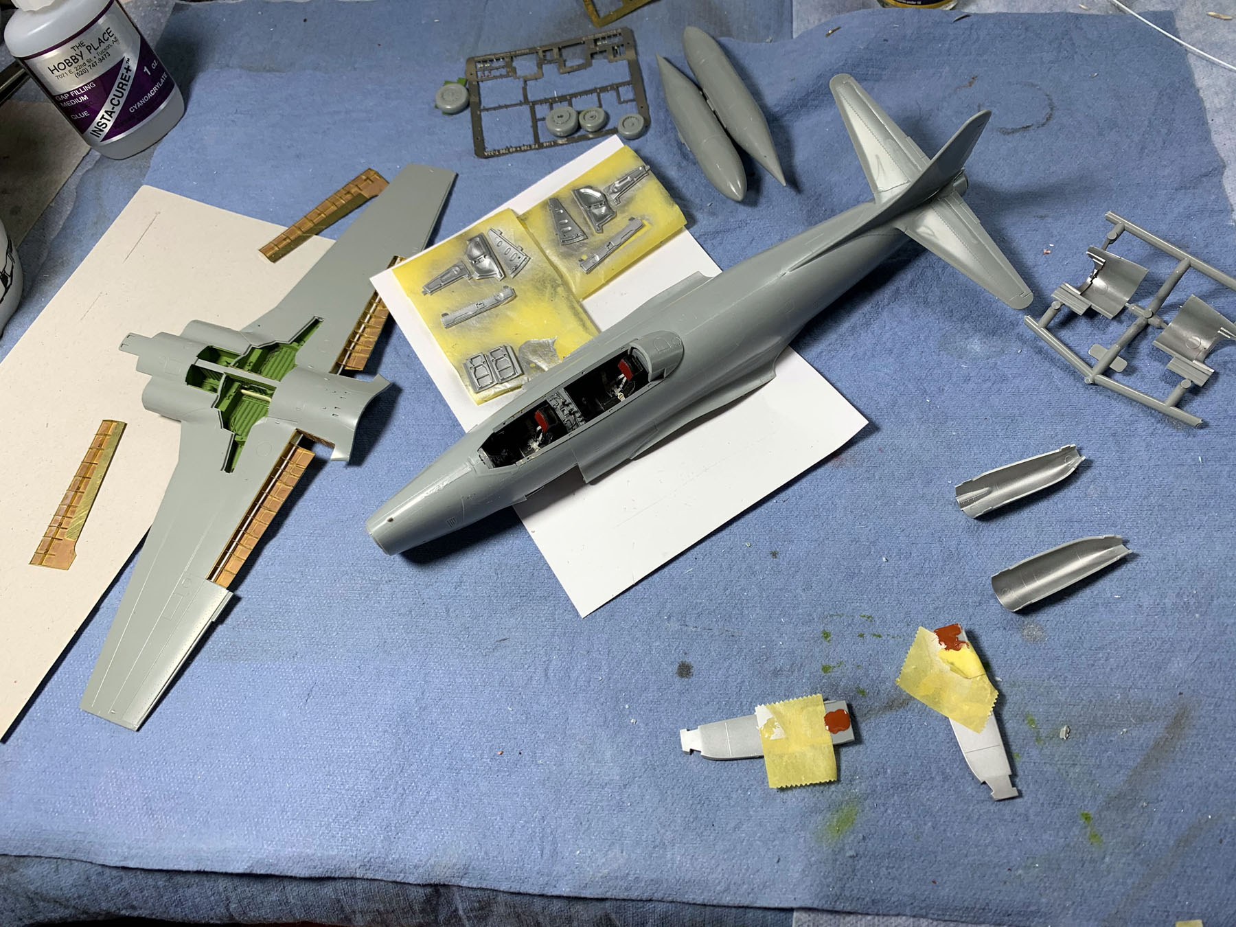 Great Wall Hobbies 1/48 T-33A Shooting Star Build Image 08