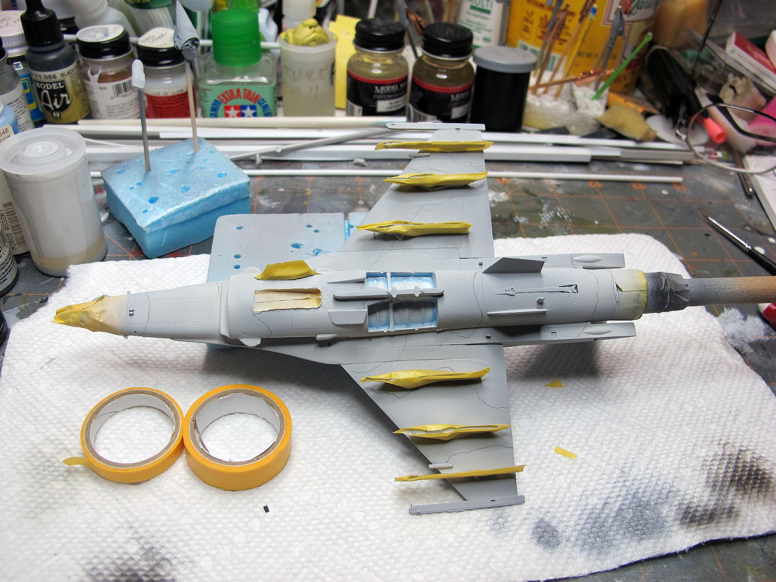 Hasegawa 1/72 F-16E Fighting Falcon Build Review Image 04