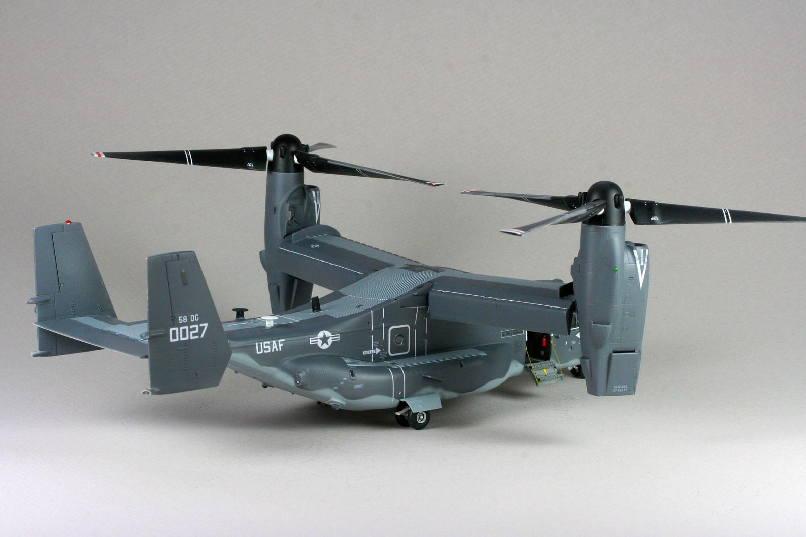 Hasegawa 02074 1/72 CV-22B Osprey Build Image