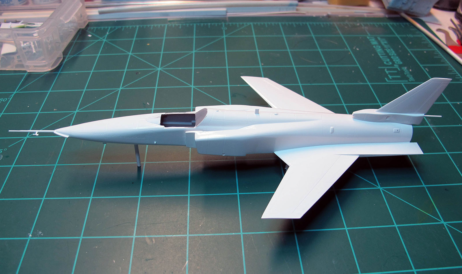 Hasegawa 1/72 X-29 Build Review Image 01