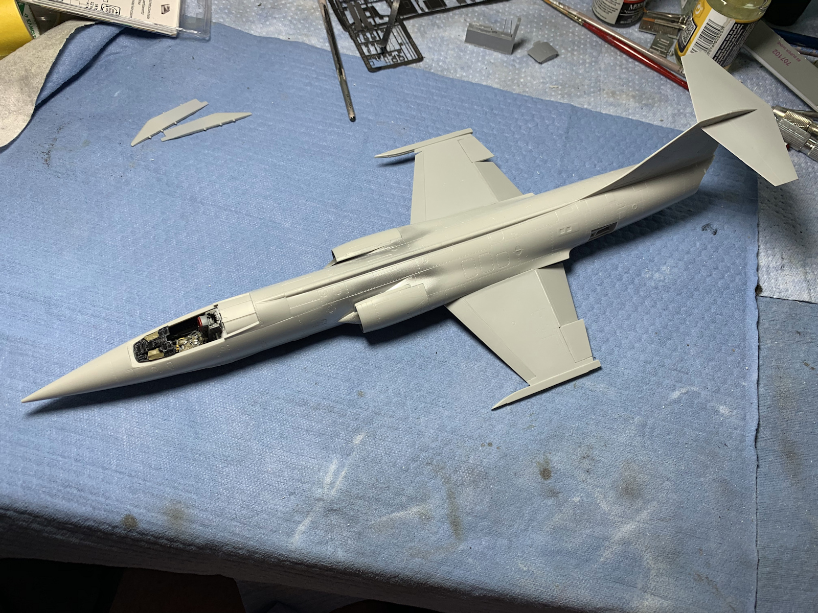 Hasegawa 07219 1/48 F-104C Starfighter Build Review Image