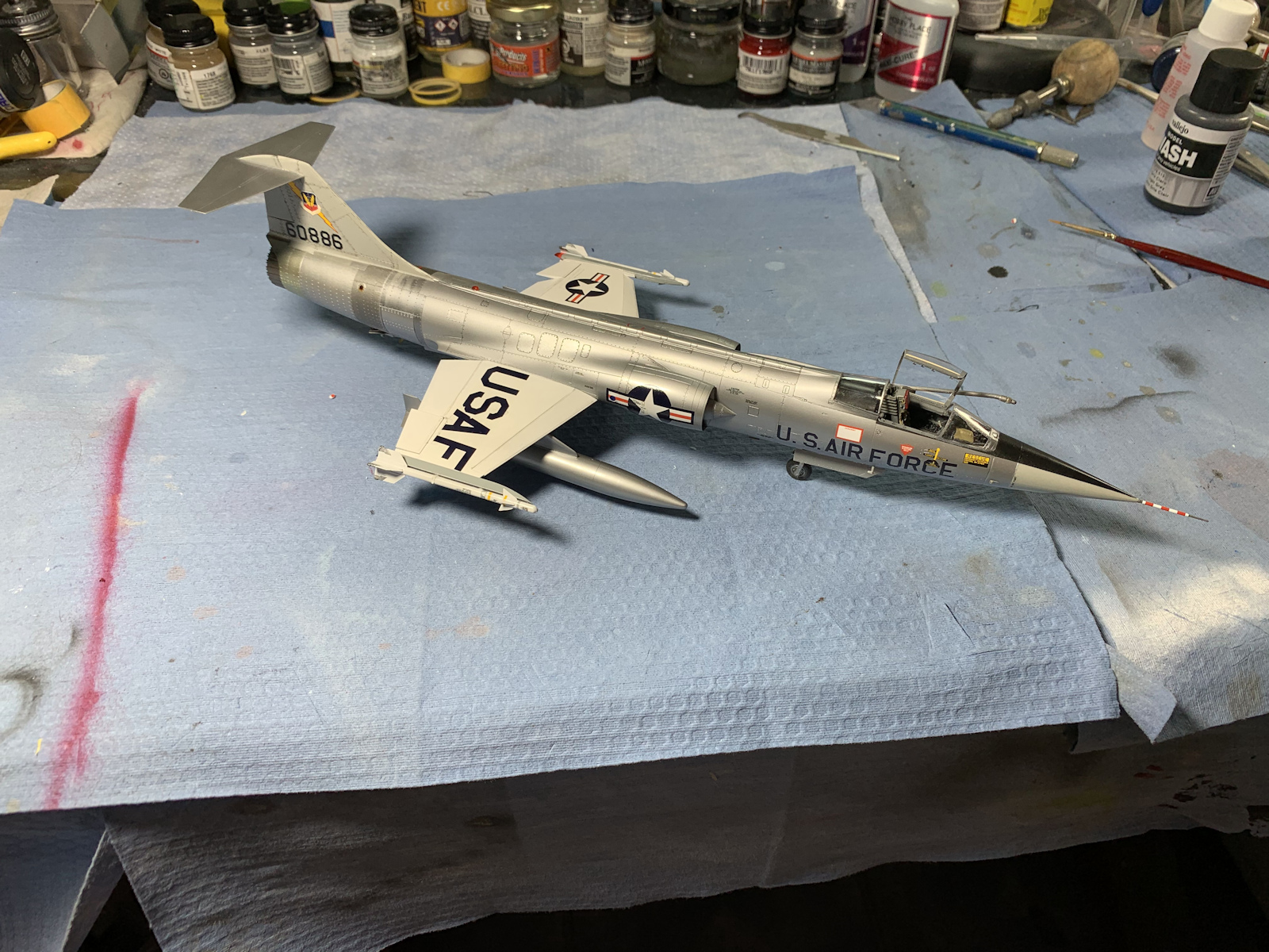 Hasegawa 07219 1/48 F-104C Starfighter Build Review Image