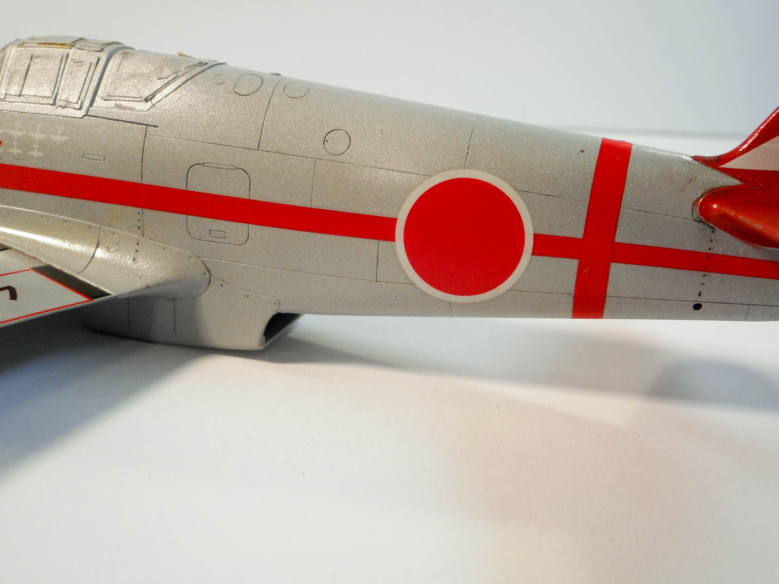 Hasegawa 07404 1/48 Ki-61-I Tei Type 3 Hien (Tony) and Type 95 Small Sedan Kurogane 244th Flight Regiment Build Review Image