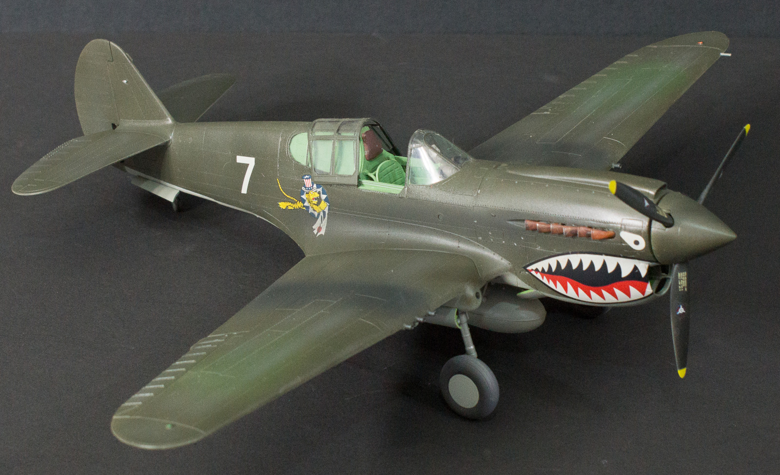 Hasegawa 08226 1/32 P-40E Warhawk Build Image