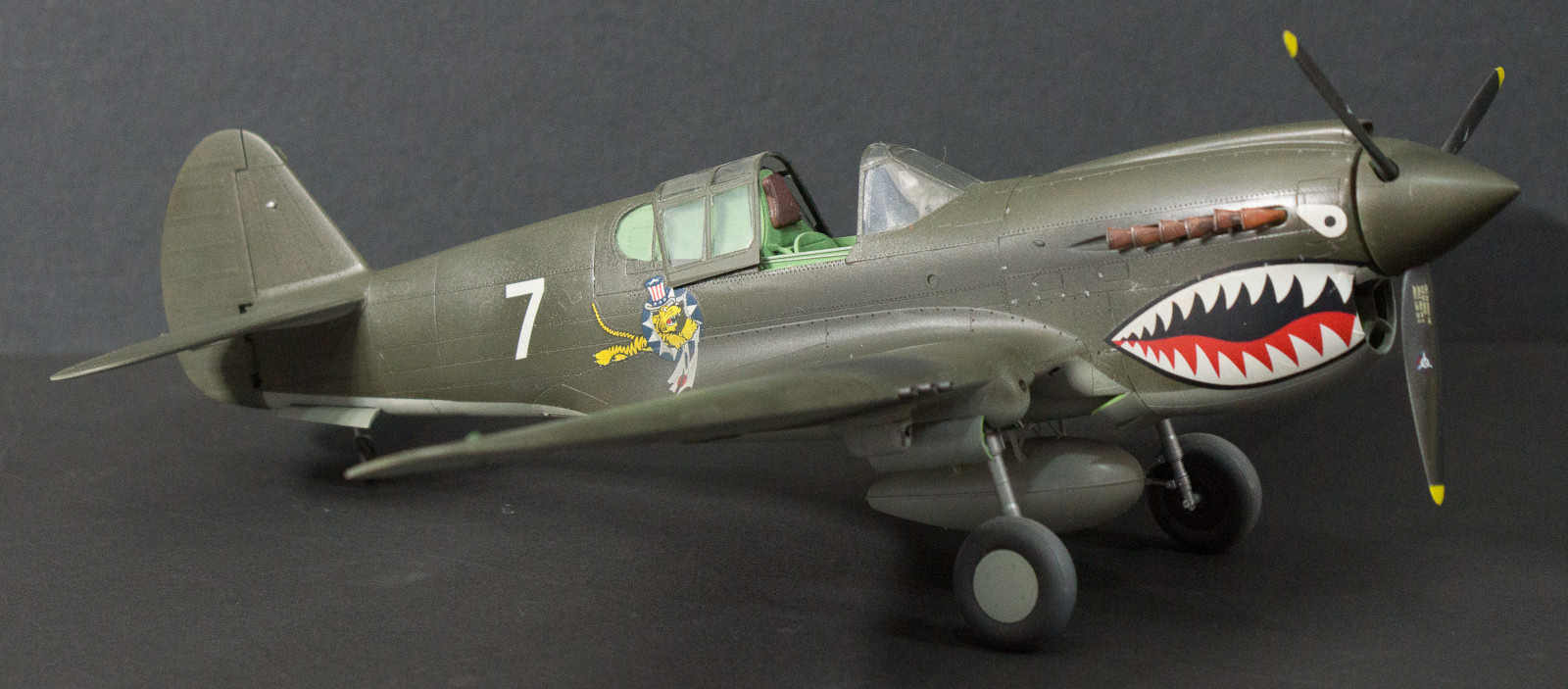 Hasegawa 08226 1/32 P-40E Warhawk Build Image